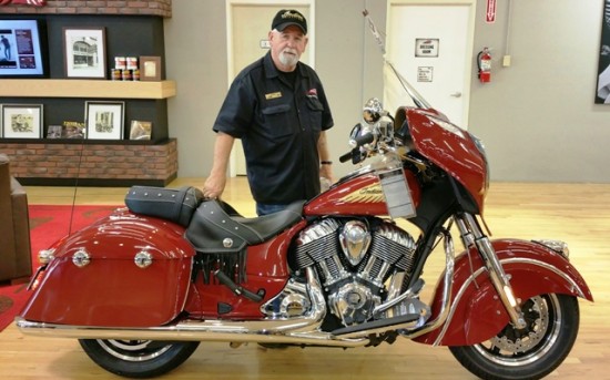 A logo of victory motorcycles and indian motorcycle.