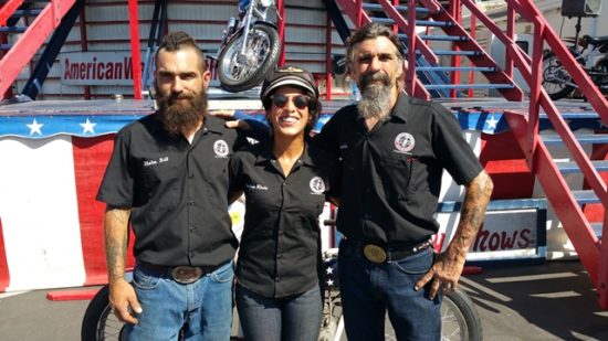 A logo of victory motorcycles and indian motorcycle.